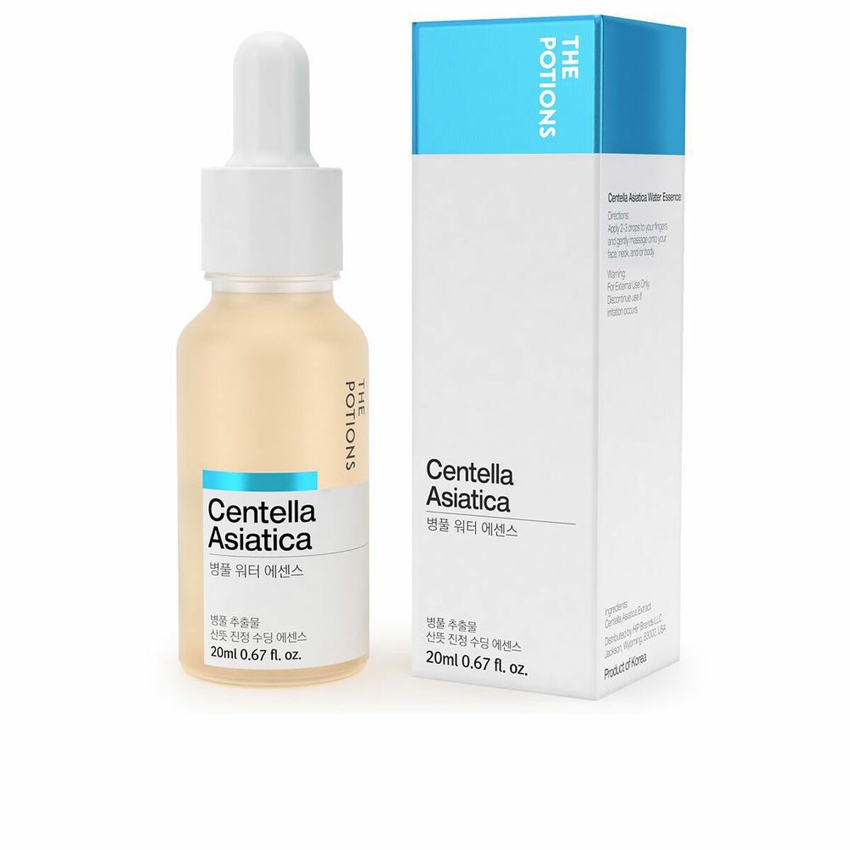 Day Cream The Potions Centella Asiatica 20 ml for Women skincare packaging
