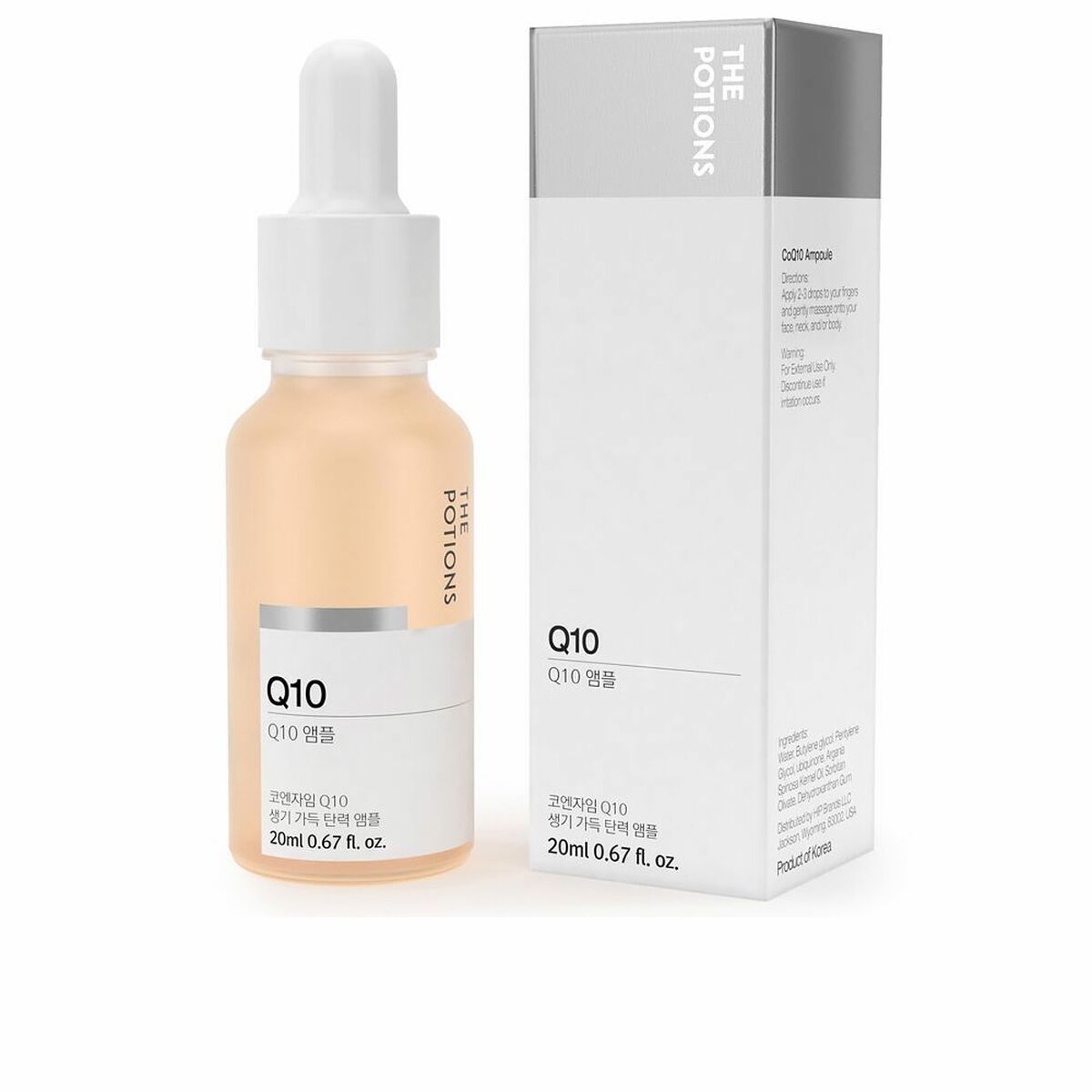 Facial Serum The Potions THE POTIONS Q10 20 ml for Women serum bottle