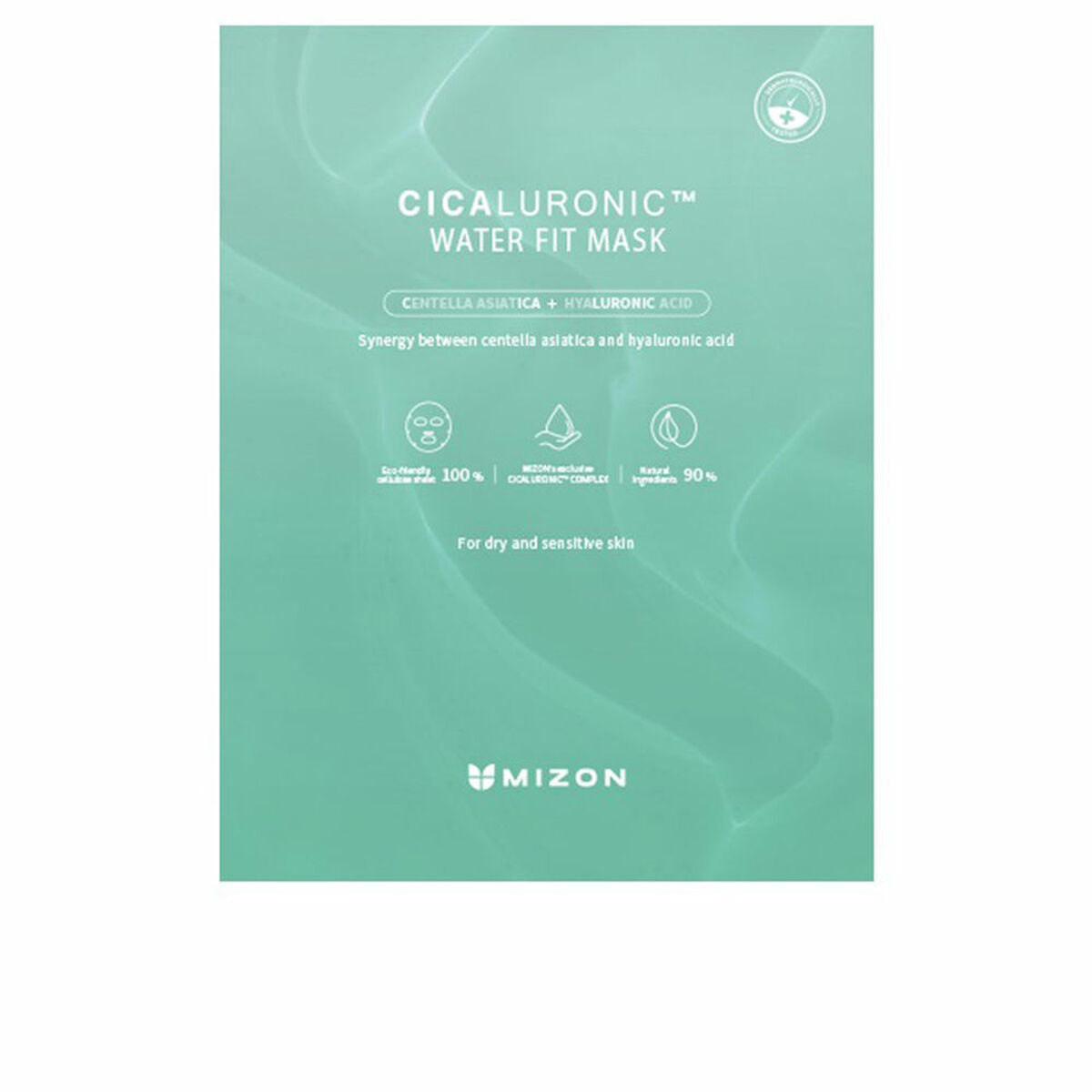 Facial Mask Mizon Cicaluronic 24 g mask packaging