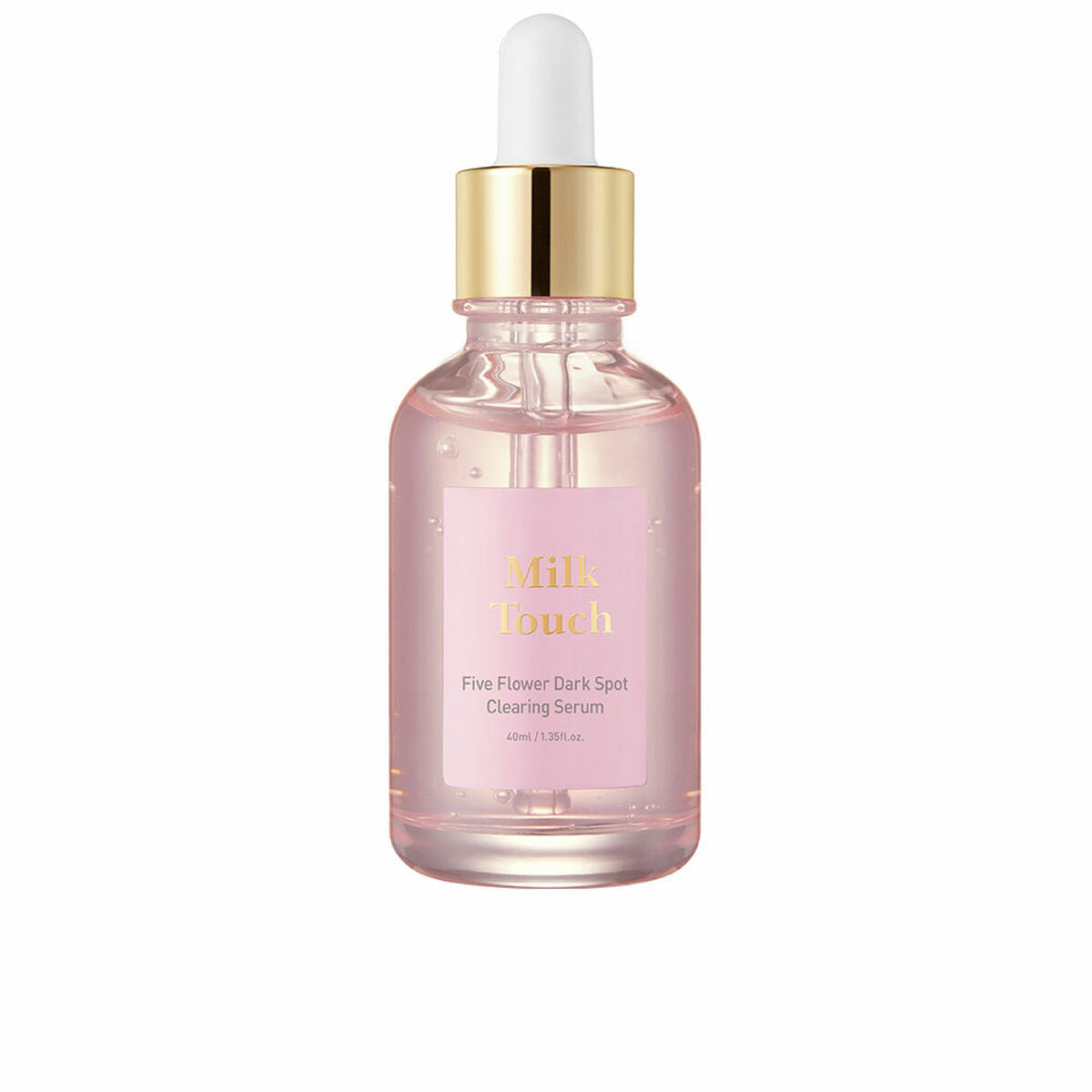 Anti-Brown Spot Serum Milk Touch FIVE FLOWER DARK SPOT 40 ml serum bottle