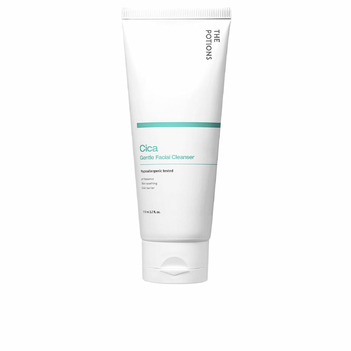 Facial Cleansing Gel The Potions CICA 110 ml for Women skincare packaging