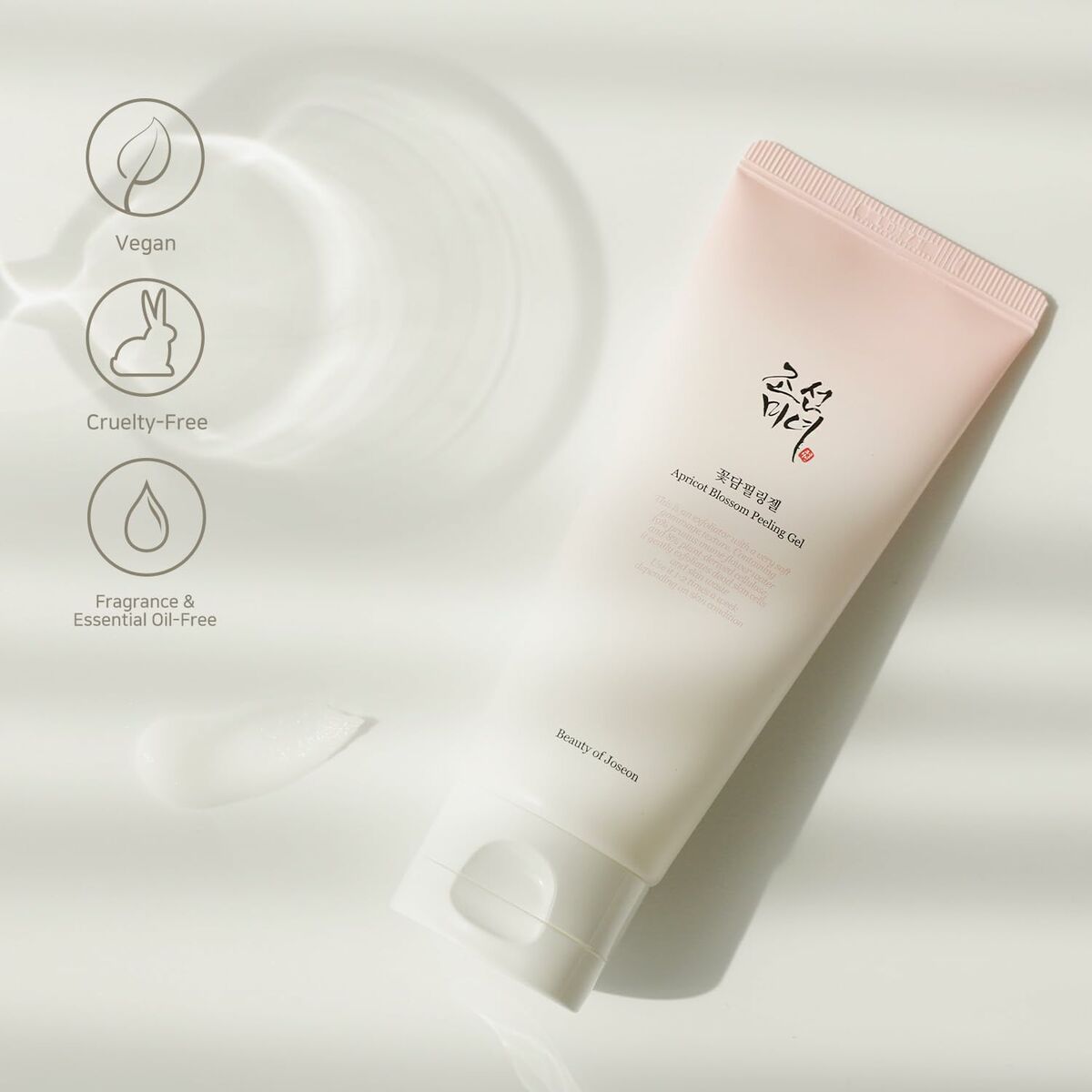 Exfoliating Facial Gel Beauty of Joseon APRICOT BLOSSOM 100 ml for Women skincare packaging