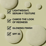Facial Corrector DR.JART+ CICAPAIR Spf 35 30 ml product packaging
