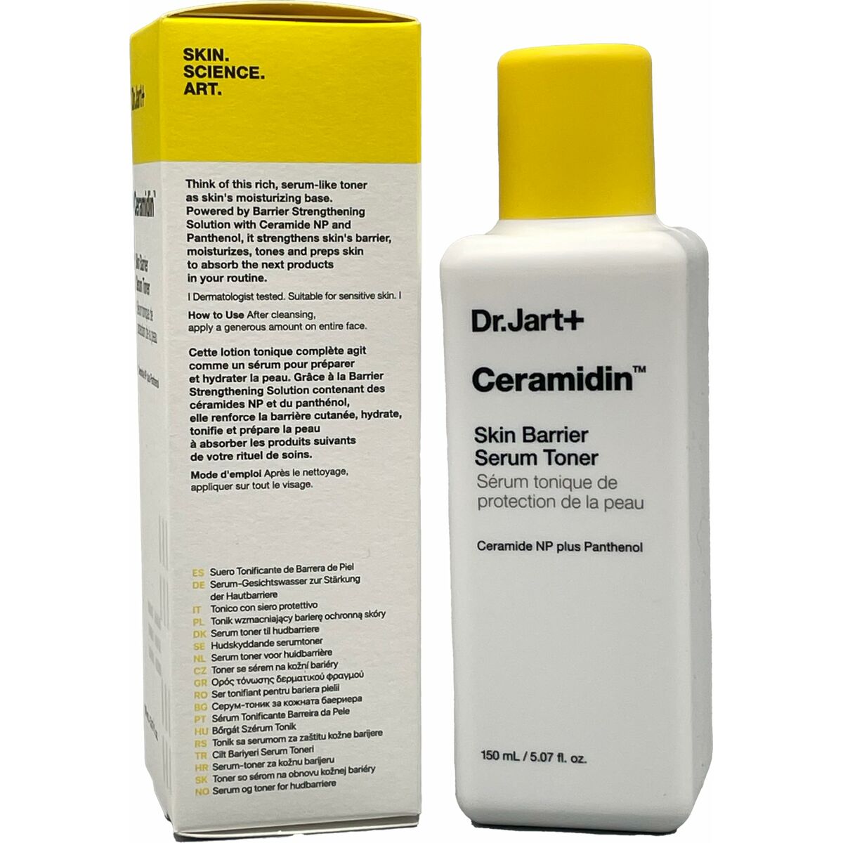 Dressing Gown DR.JART+ CERAMIDIN 150 ml product packaging