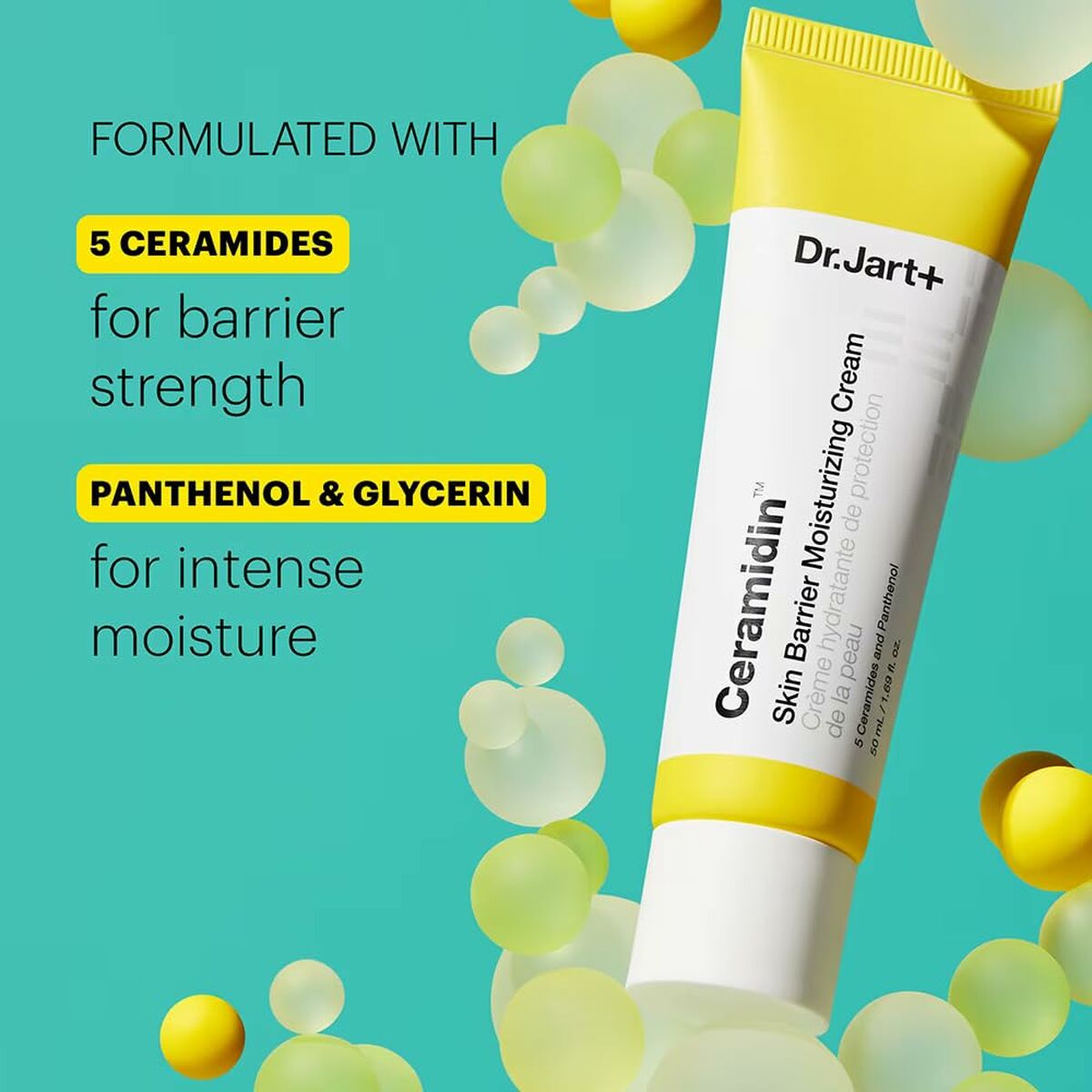 Protective Cream DR.JART+ CERAMIDIN 50 ml skincare packaging