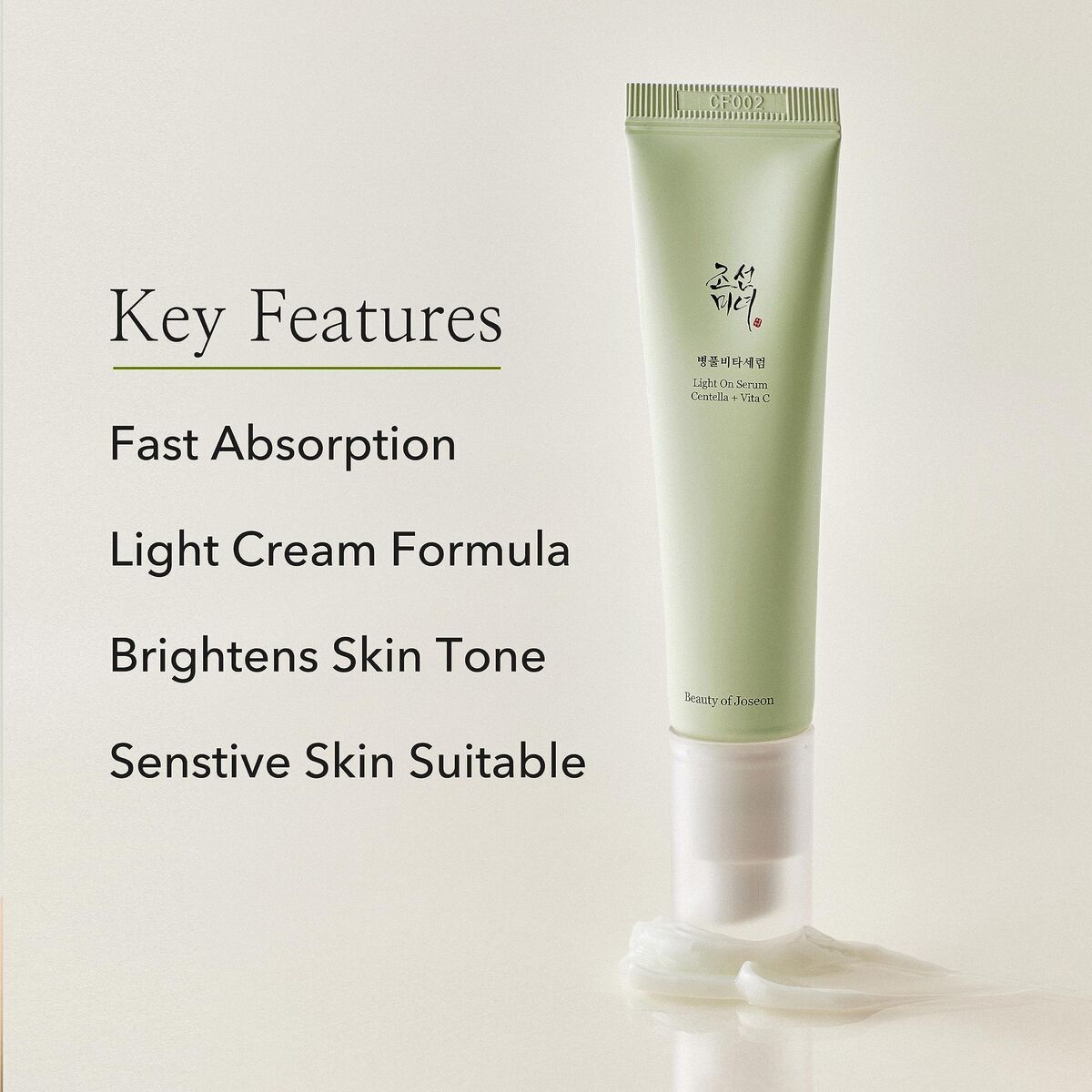 Facial Serum Beauty of Joseon LIGHT ON SERUM 30 ml serum bottle