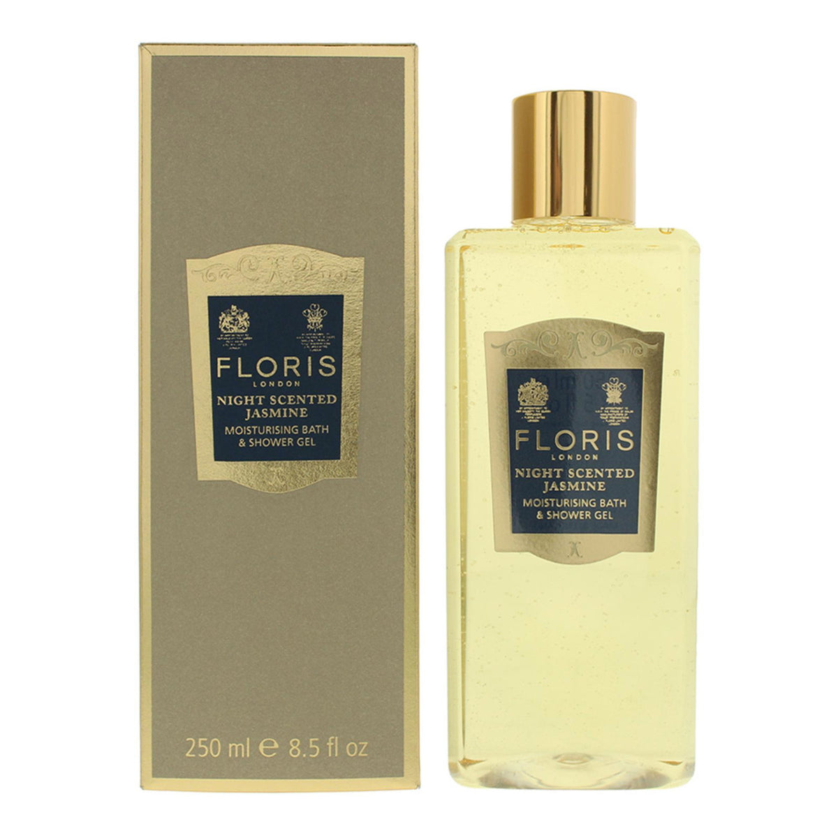 Floris Of London, Night Scented Jasmine, Cleansing, Shower Gel, All Skin Types, 250 ml