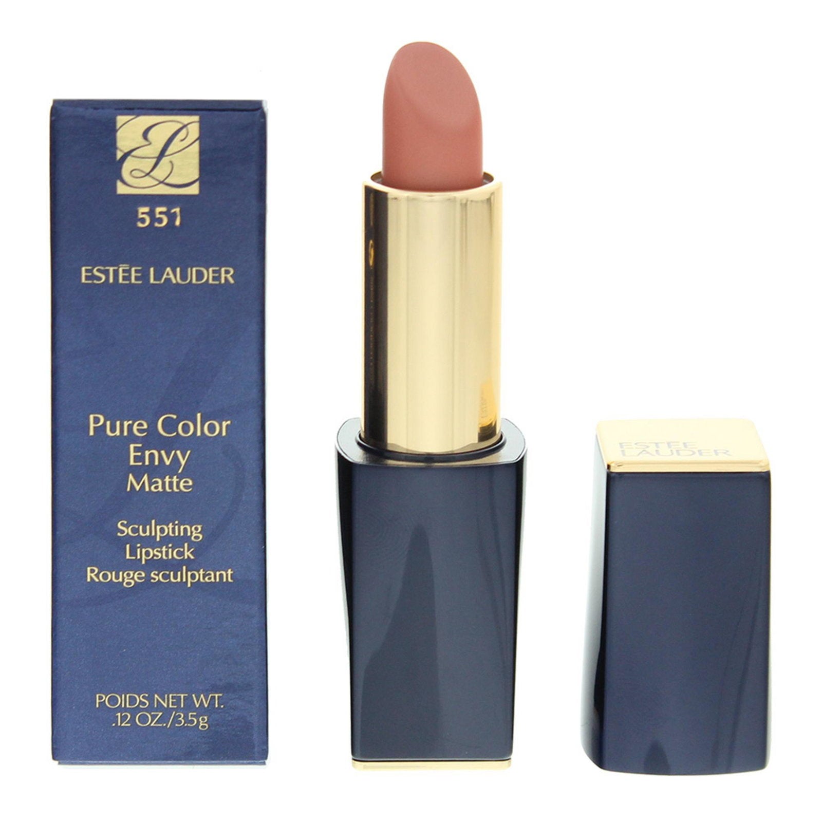 Estee Lauder, Pure Color Envy, Matte, Cream Lipstick, 551, Impressionable, 3.5 g