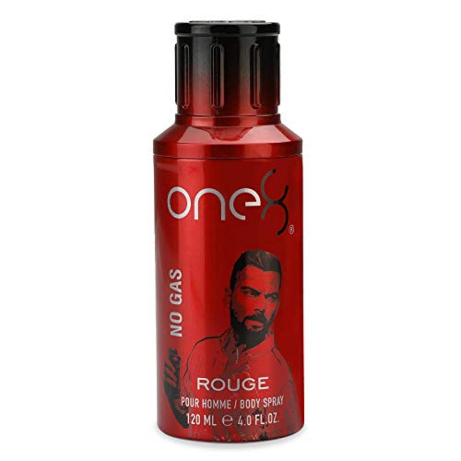 One 8, Rouge, Scented Spray, For Men, 120 ml