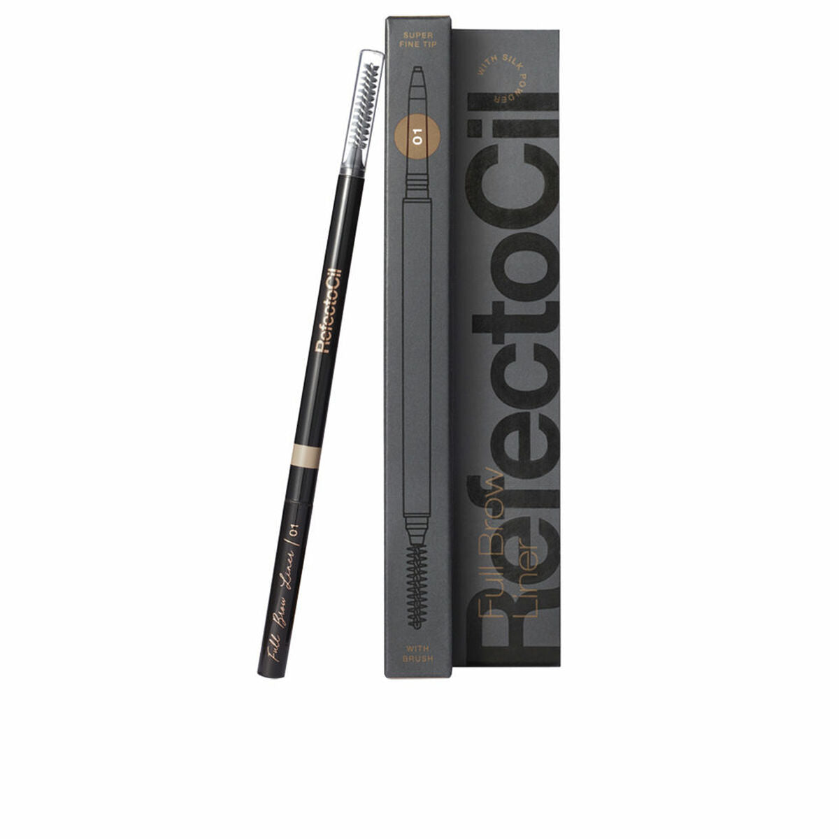 Eyebrow Pencil RefectoCil Full Brow Liner nº1 Nº 1 Light Brown product packaging