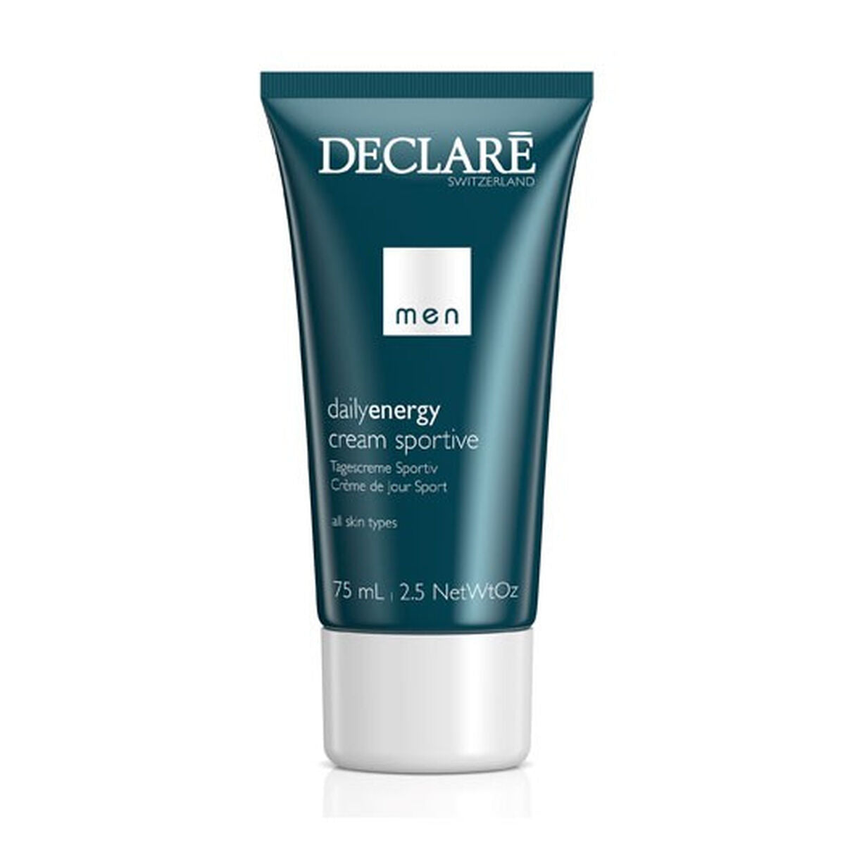 Facial Cream Declaré Dailyenergy Cream Sportive 75 ml for Men skincare packaging