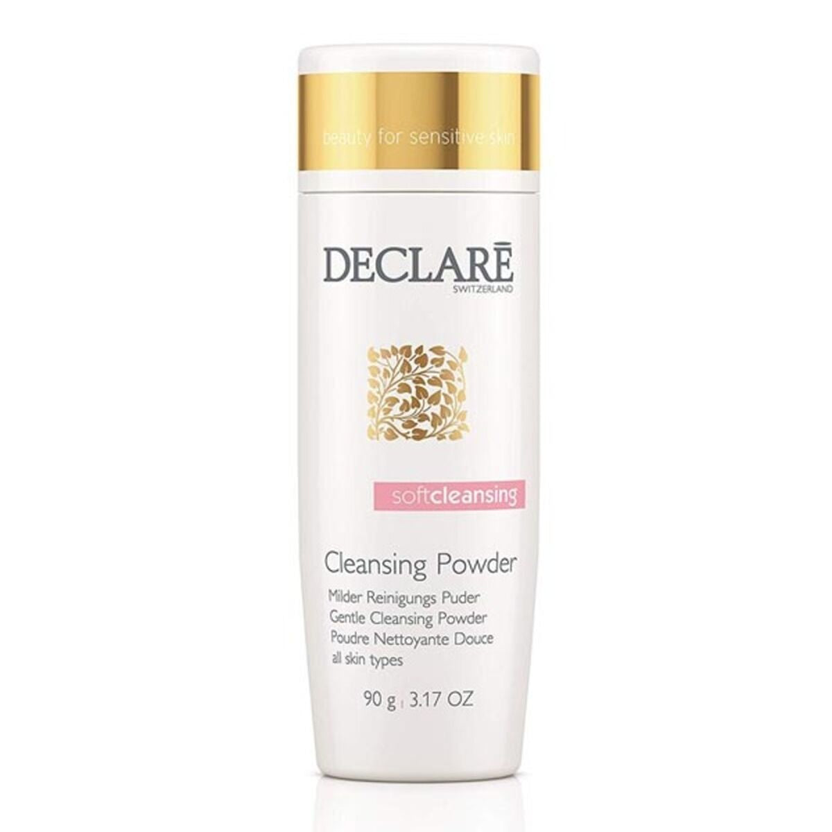 Facial Cleanser Soft Cleansing Powder Declaré (90 g) skincare packaging