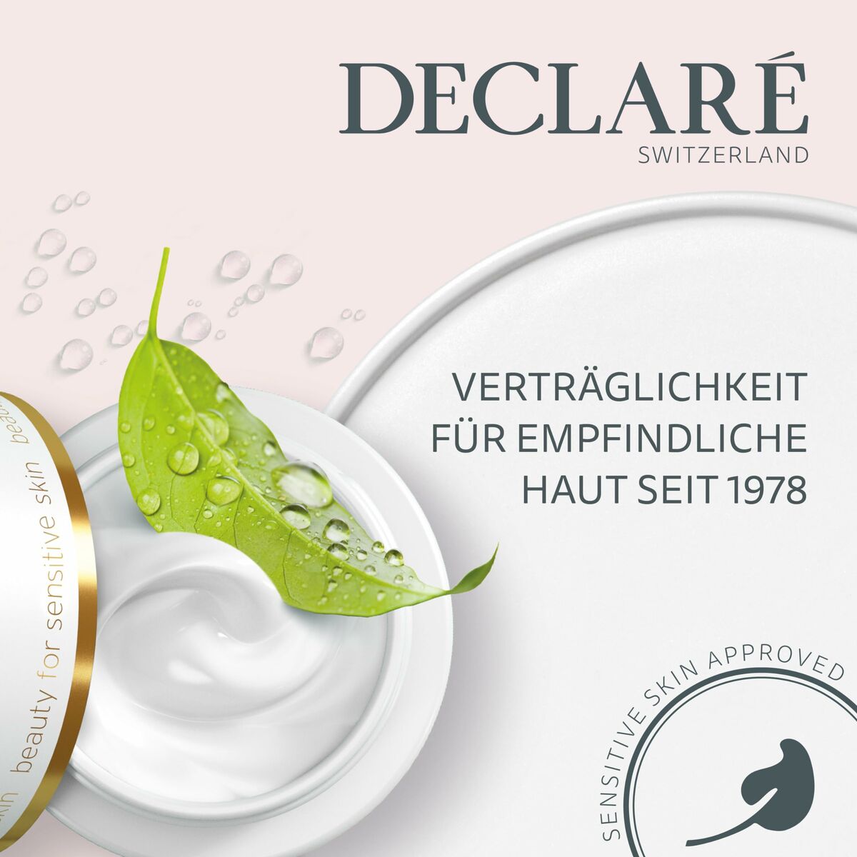 Cleansing Cream Declaré for Women skincare packaging