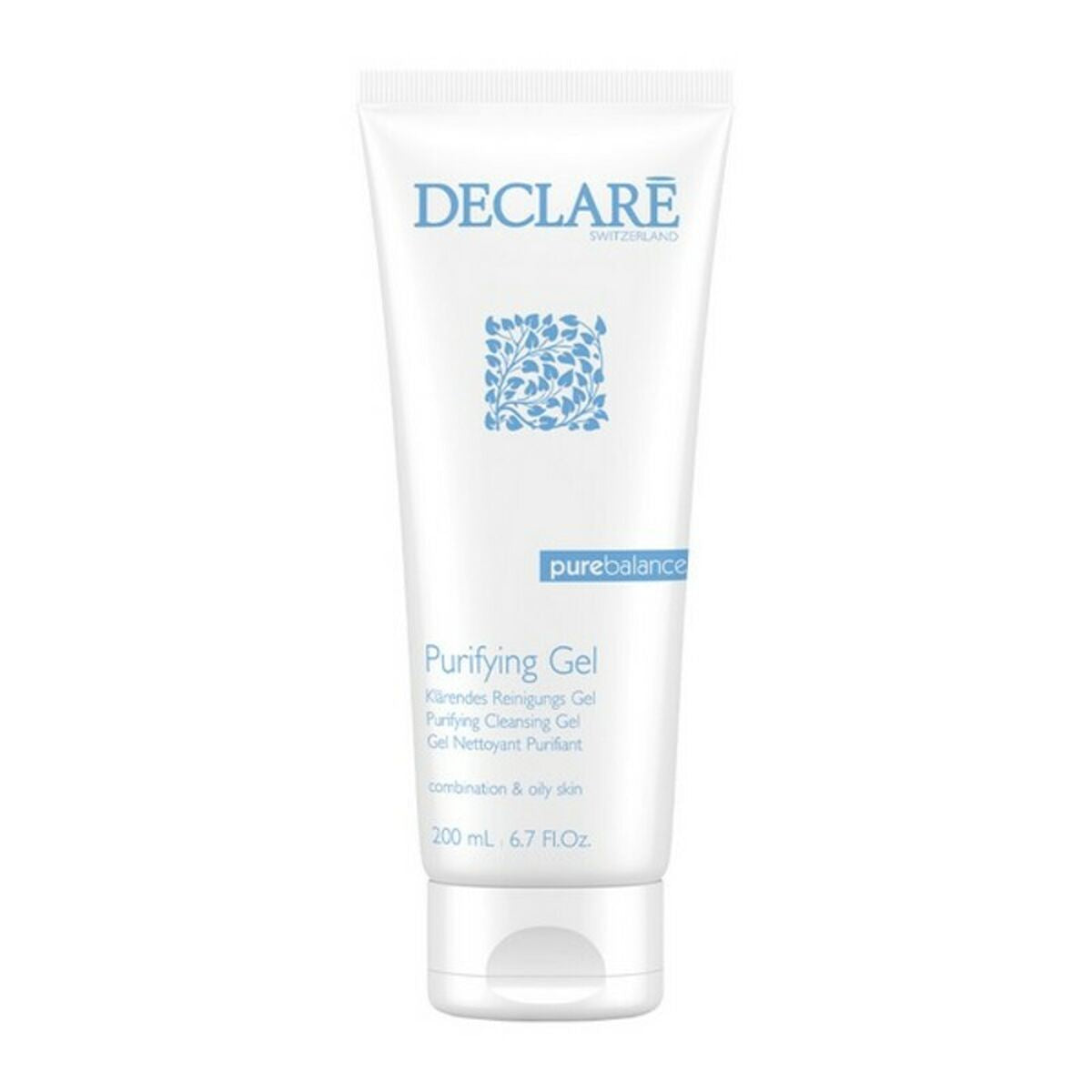 Purifying Facial Gel Declaré Pure Balance 200 ml skincare packaging