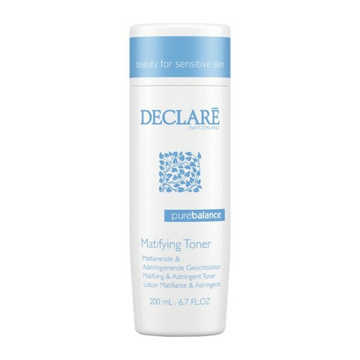 Facial Toner Declaré Pure Balance 200 ml skincare packaging