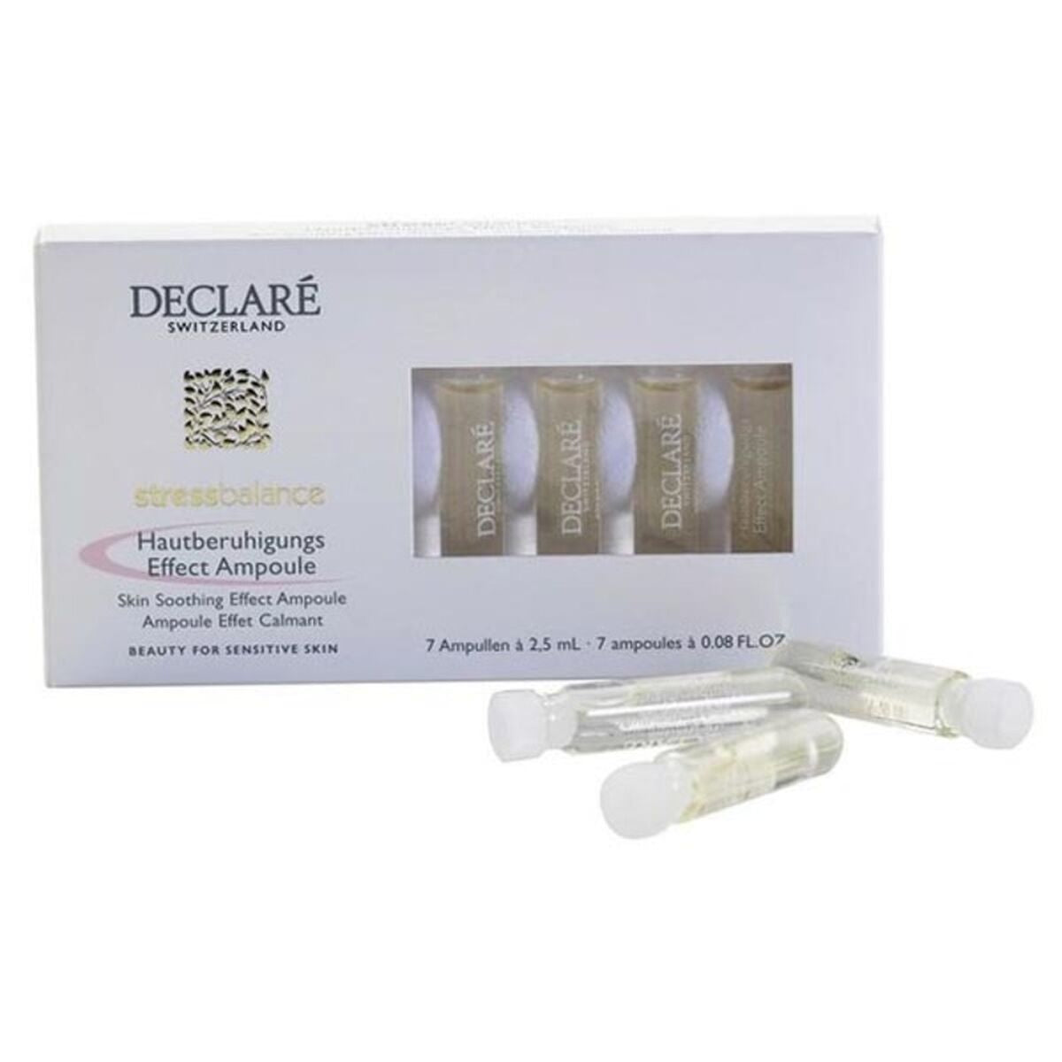 Ampoules Declaré Stress Balance Skin Soothing for Women product packaging