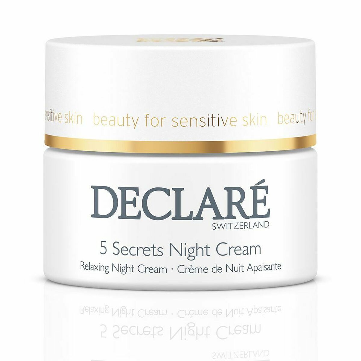 Night Cream Declaré Secrets 50 ml Soothing for Women skincare packaging