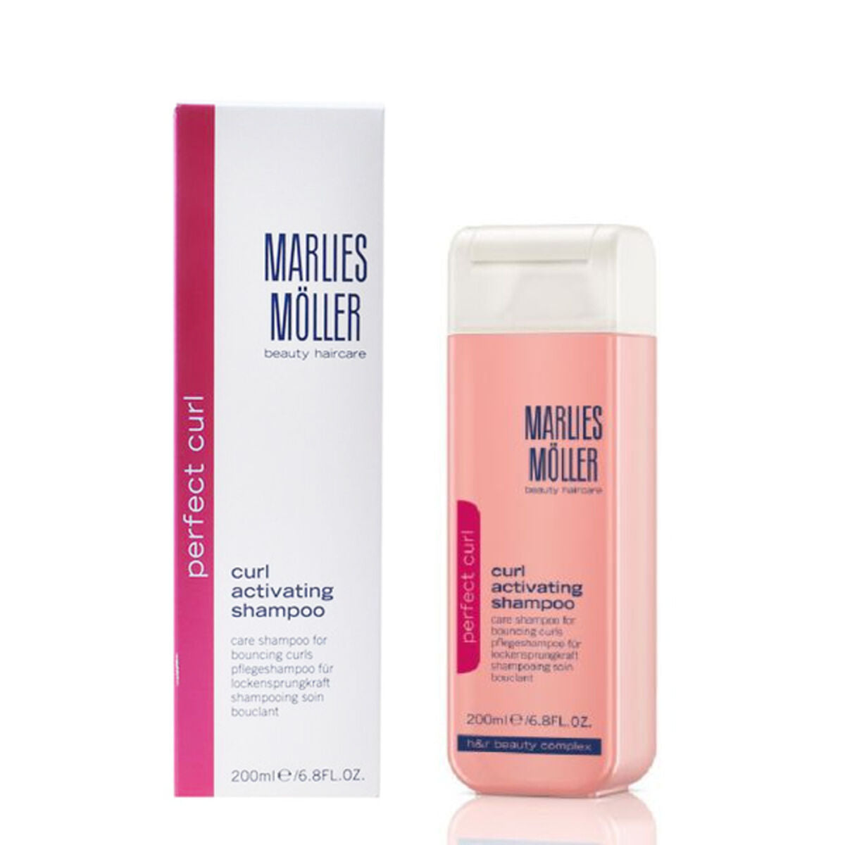 Shampoo for Curly Hair Marlies Möller CURL ACTIVATING 200 ml shampoo bottle