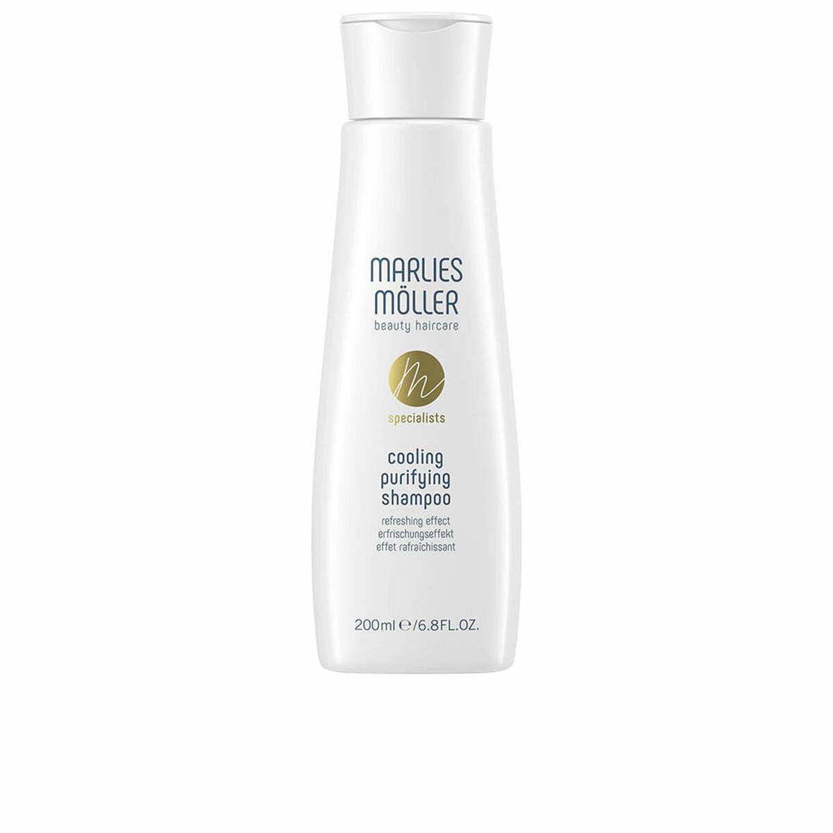 Shampoo Marlies Möller Cooling Purifying 200 ml for Women shampoo bottle