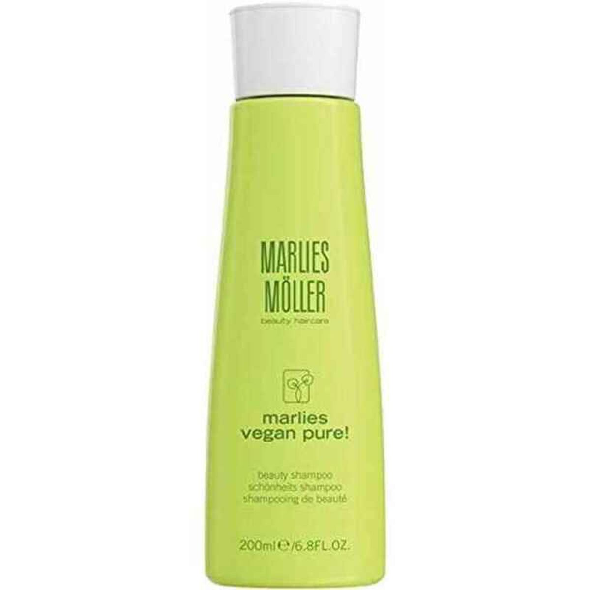 Shampoo Marlies Möller Vegan Pure 200 ml shampoo bottle