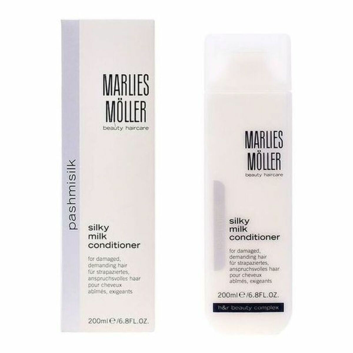 Conditioner Marlies Möller Pashmisilk 200 ml conditioner bottle
