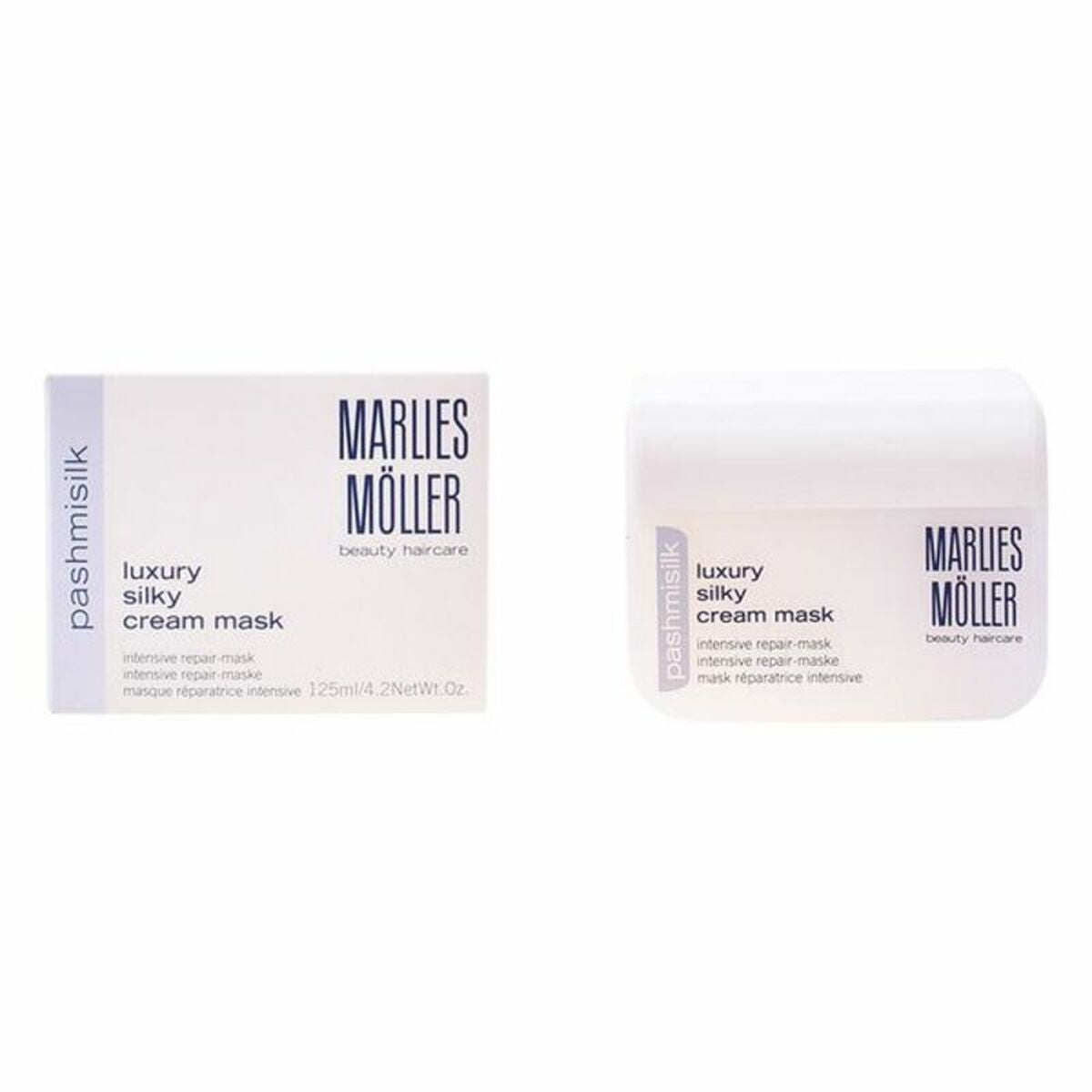 Restorative Hair Mask Marlies Möller Pashmisilk 125 ml hair mask packaging