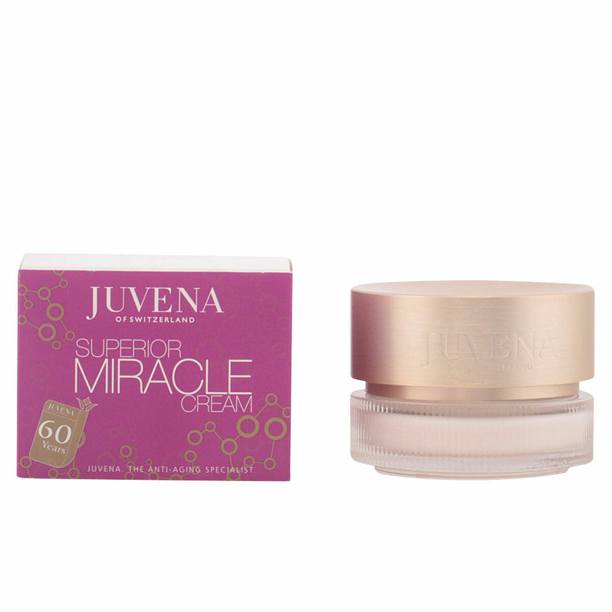 Anti-Ageing Hydrating Cream Juvena Superior Miracle 75 ml for Women skincare packaging