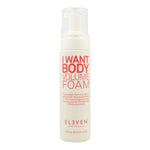 Styling Mousse Eleven Australia I Want Body (200 ml) product packaging