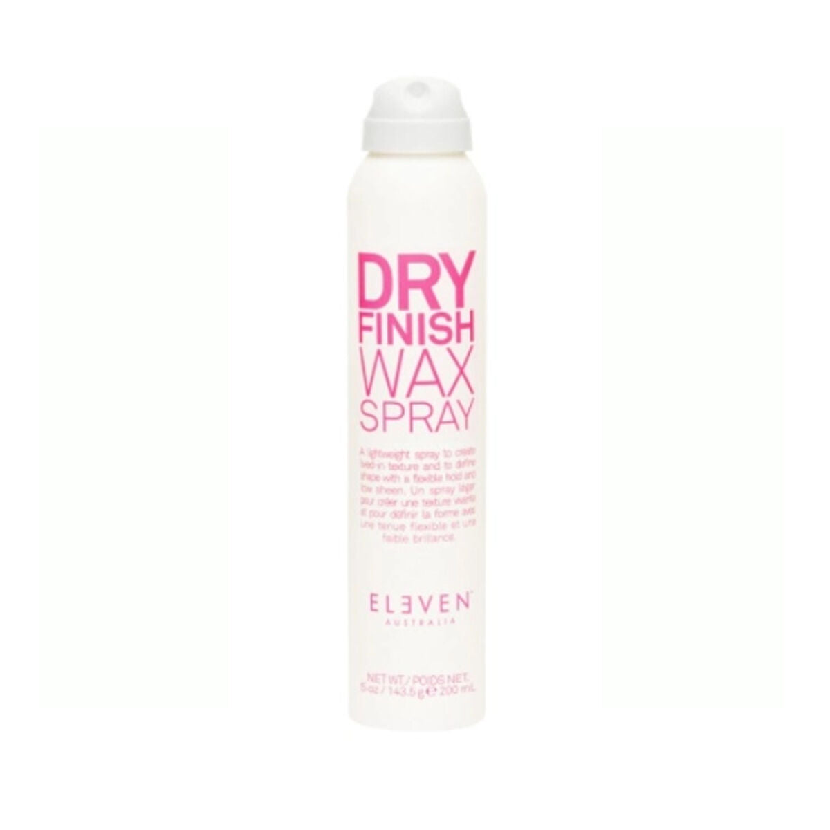 Soft Hold Wax Eleven Australia Dry Finish 200 ml hair wax packaging