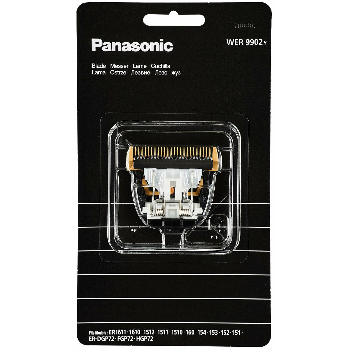 Replacement Blade Panasonic WER9920Y Golden product packaging
