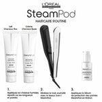 Hair Straightener L'Oréal Paris E3141800 White/Black 2-in-1 White product packaging
