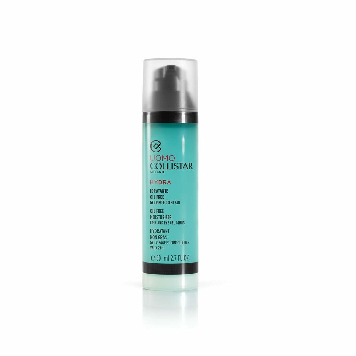 Moisturising Gel Collistar UOMO for Men skincare packaging