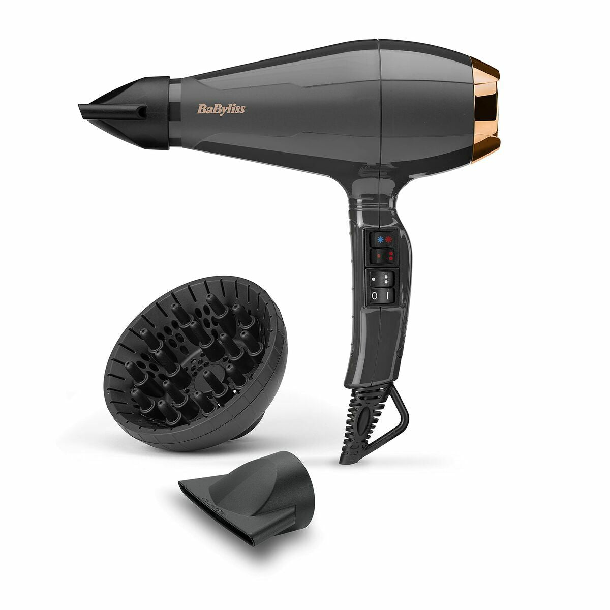 Hairdryer Babyliss 6719DE Black Grey 2200 W product packaging