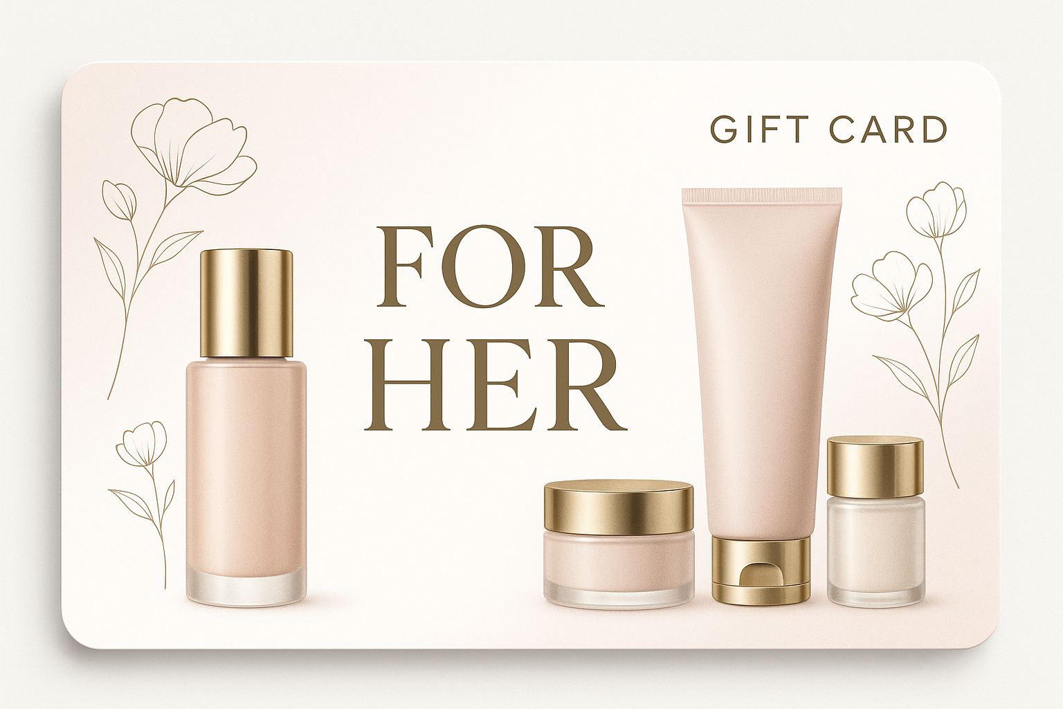 for-her-gift-card product packaging
