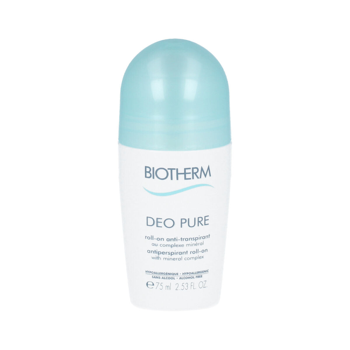 Roll-On Deodorant Biotherm 75 ml for Women product packaging