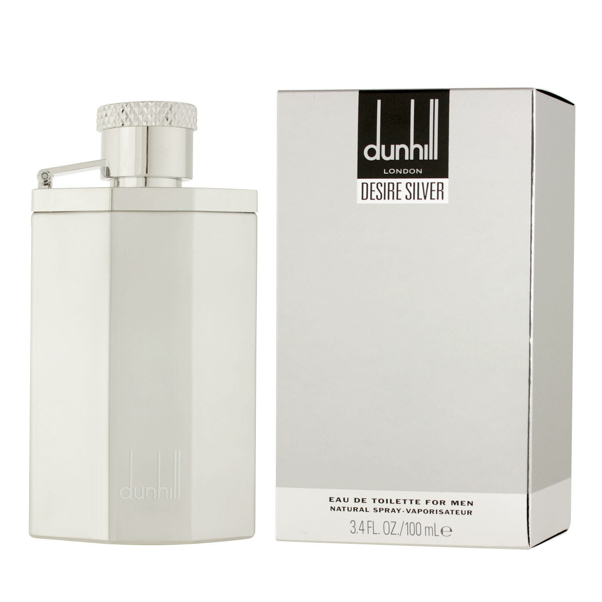 Men's Perfume Dunhill Desire Silver EDT 100 ml for Men bottle