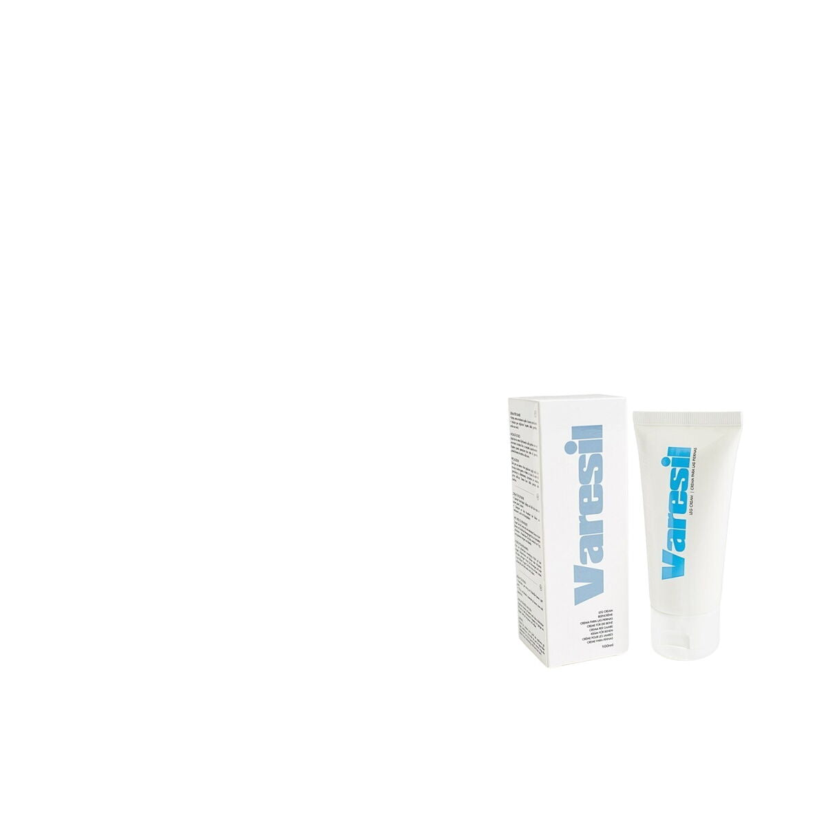 Care Cream for Varicose Veins 500 Cosmetics Varesil 100 ml skincare packaging