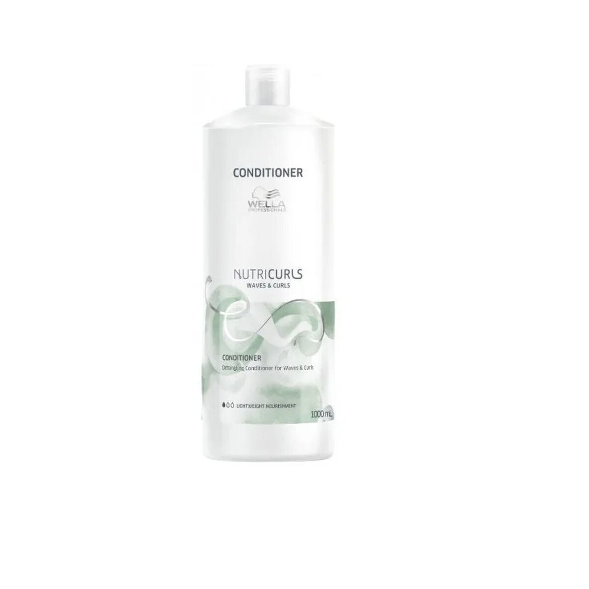 Conditioner Wella Nutricurls 1 L for Women conditioner bottle