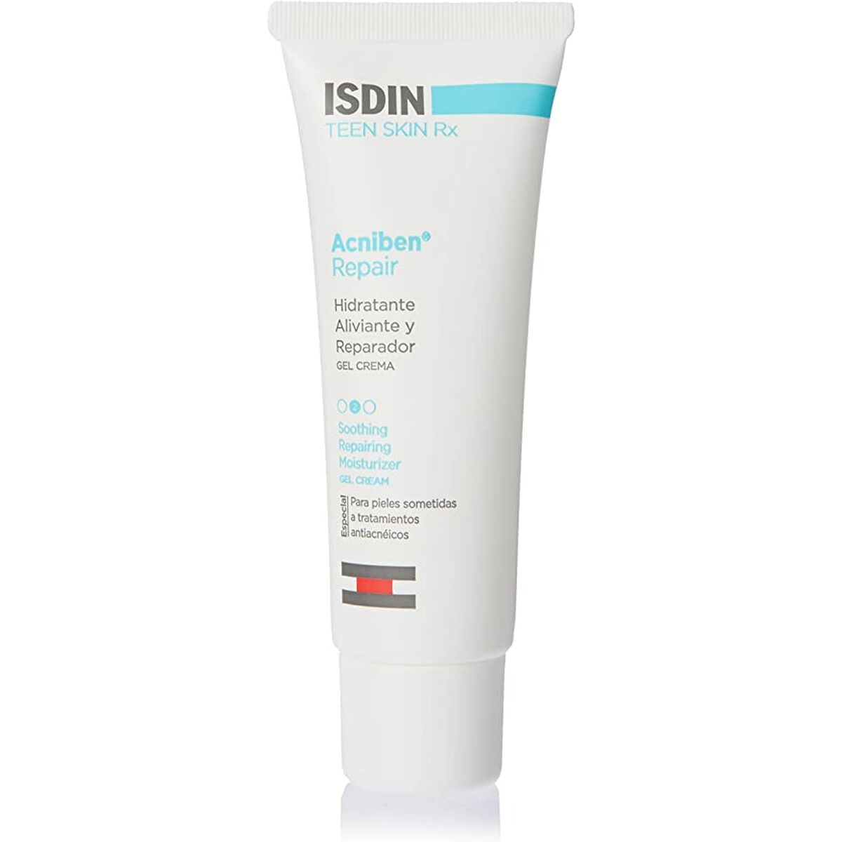 Restorative Cream Isdin Acniben 40 ml Gel Soothing 3 Pieces skincare packaging