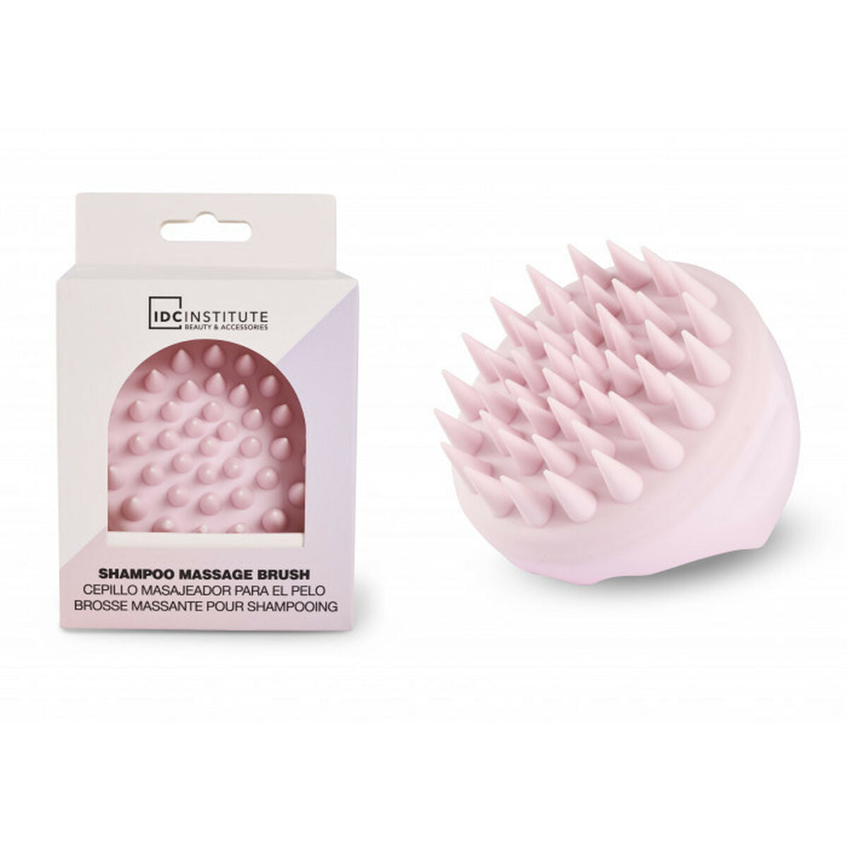 Brush IDC Institute Shampoo Head Massager shampoo bottle