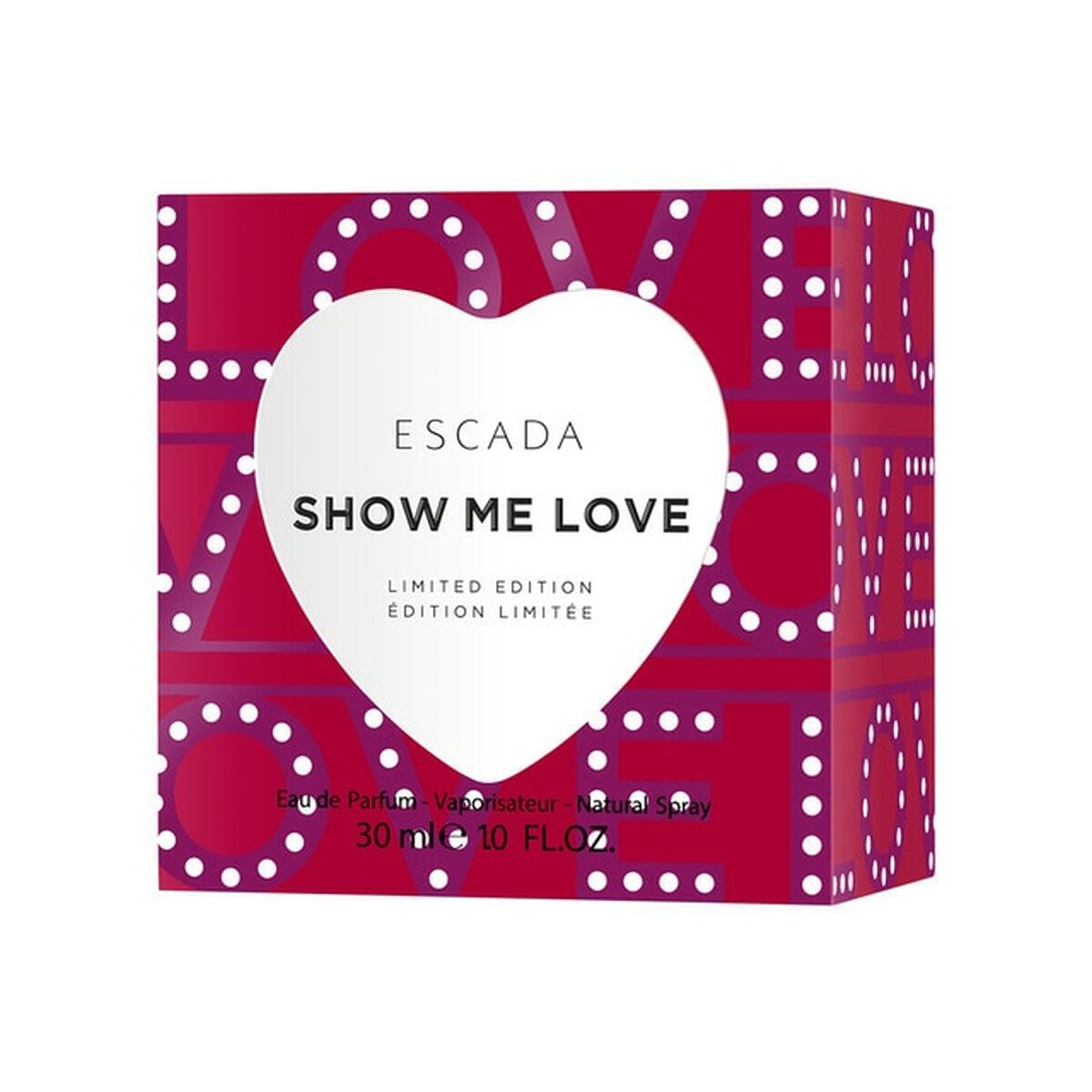 Women's Perfume Escada Show Me Love EDP 30 ml Limited edition for Women bottle