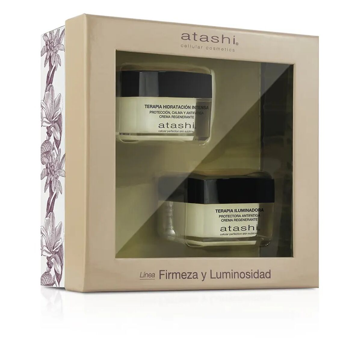 Cosmetic Set Atashi FIRMEZA Y LUMINOSIDAD 3 Pieces product packaging