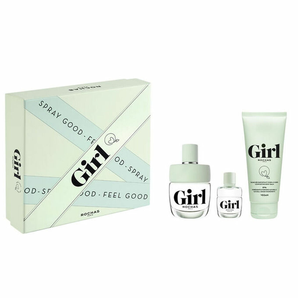 Women's Perfume Set Rochas Girl 3 Pieces for Women product packaging