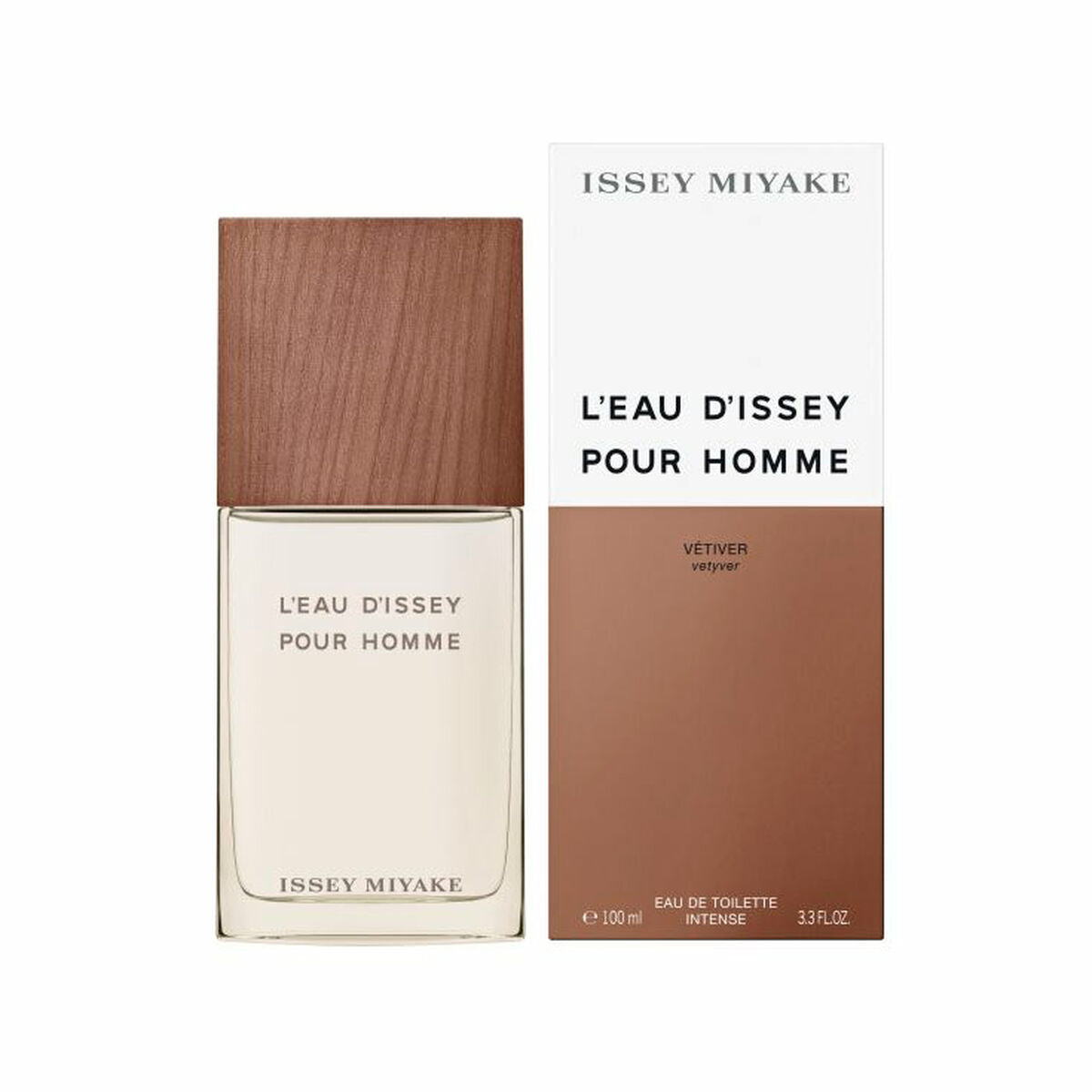 Men's Perfume Issey Miyake L'EAU BLEUE POUR HOMME EDT 100 ml L'Eau d'Issey pour Homme Vétiver for Men bottle