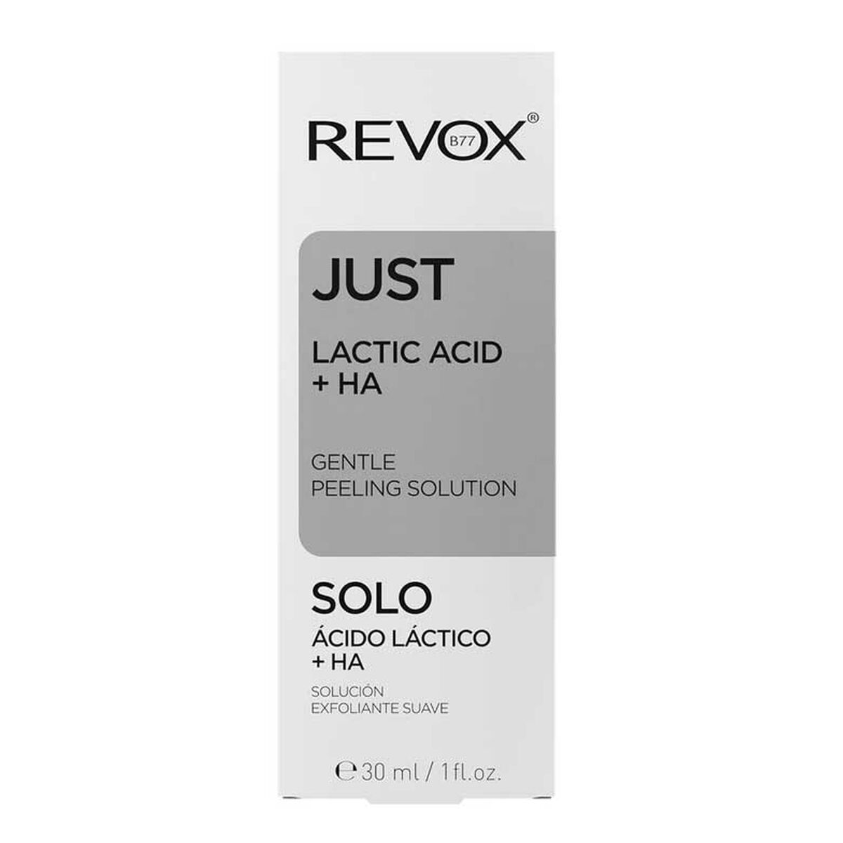 Facial Exfoliator Revox B77 Just 30 ml Lactic acid for Women product packaging