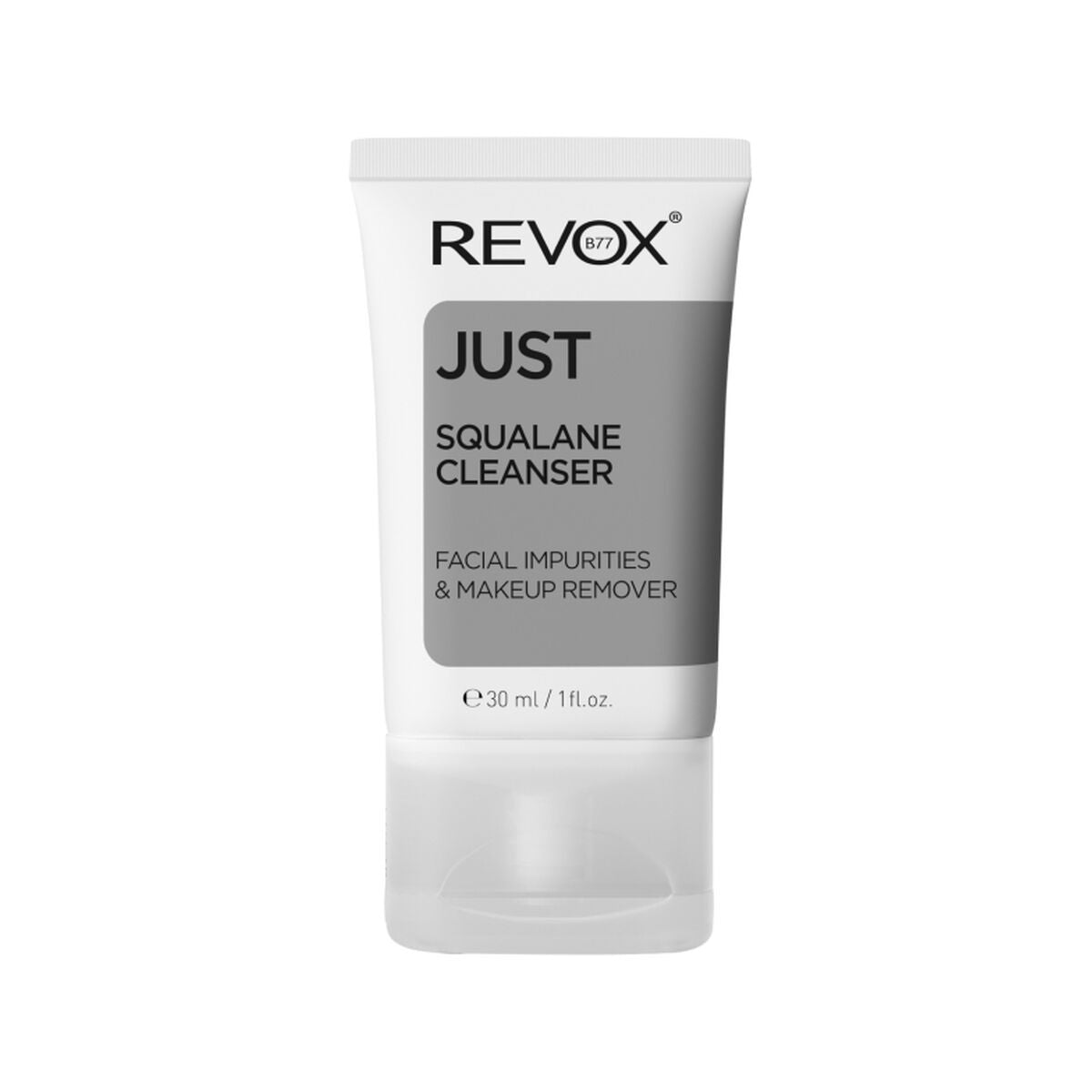 Facial Cleanser Revox B77 Just 30 ml Squalane for Women skincare packaging