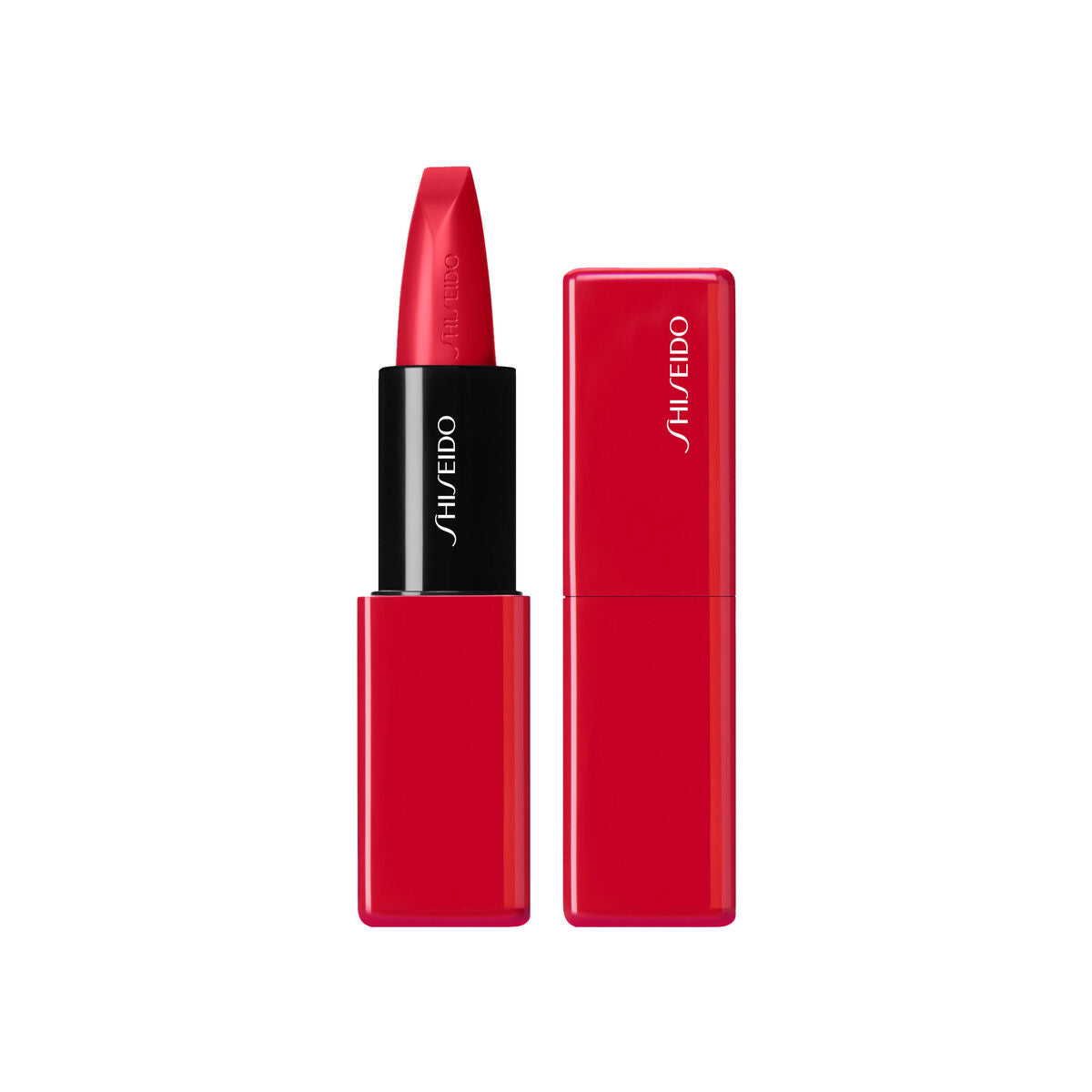 Lip balm Shiseido Technosatin Nº 416 Nº 416 Red Shift 3,3 g 3.3 g skincare packaging