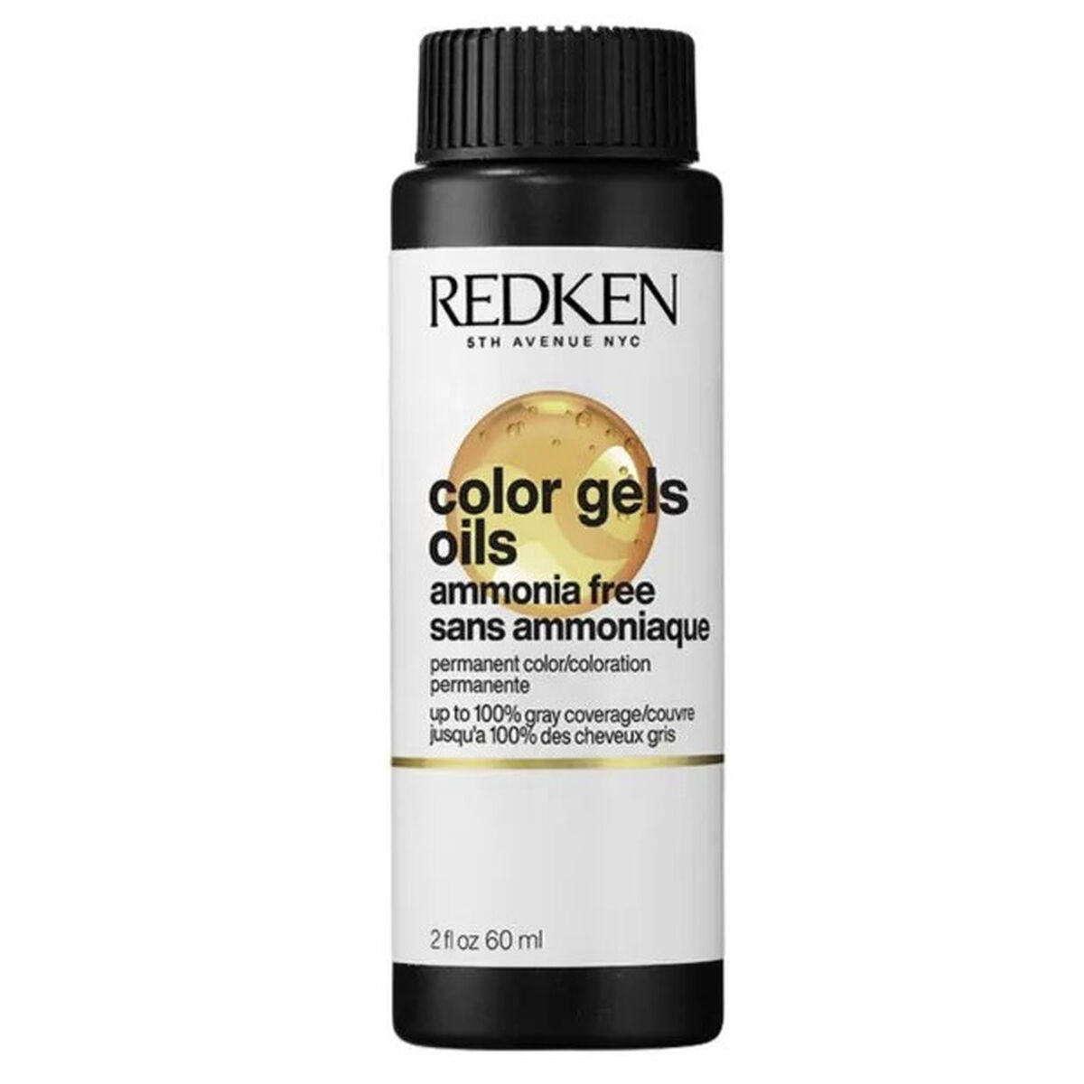 Permanent Dye Redken Color Gel Oils Ab Nº 04AB - 4.1 Nº 04ab - 4.1 60 Ml X 3 x 60 ml (3 Units) skincare packaging