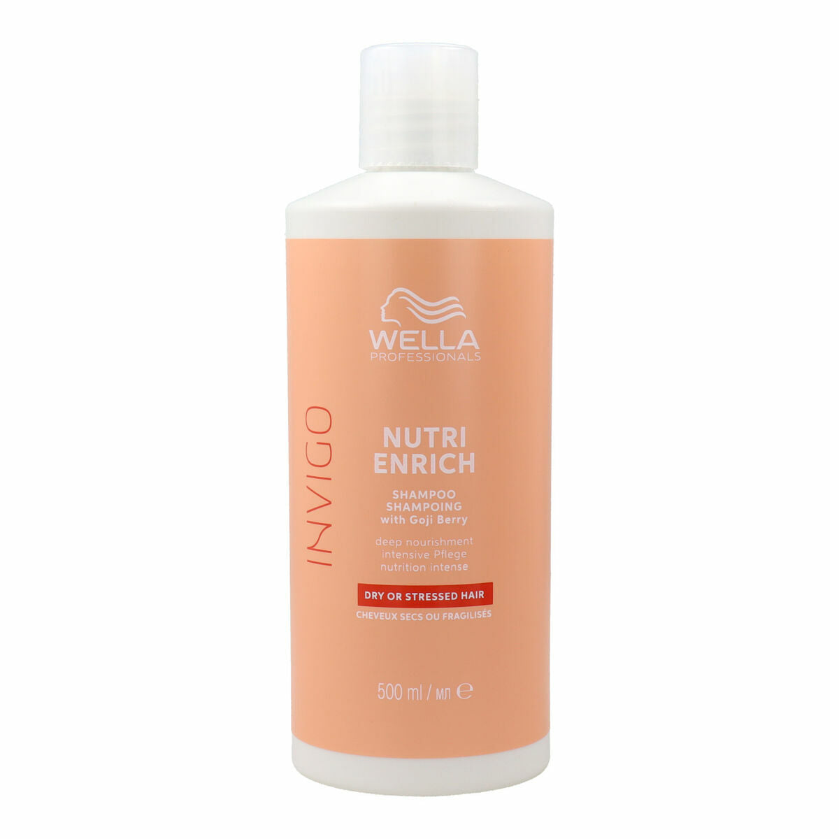 Shampoo Wella Invigo Enrich 500 ml for Women shampoo bottle