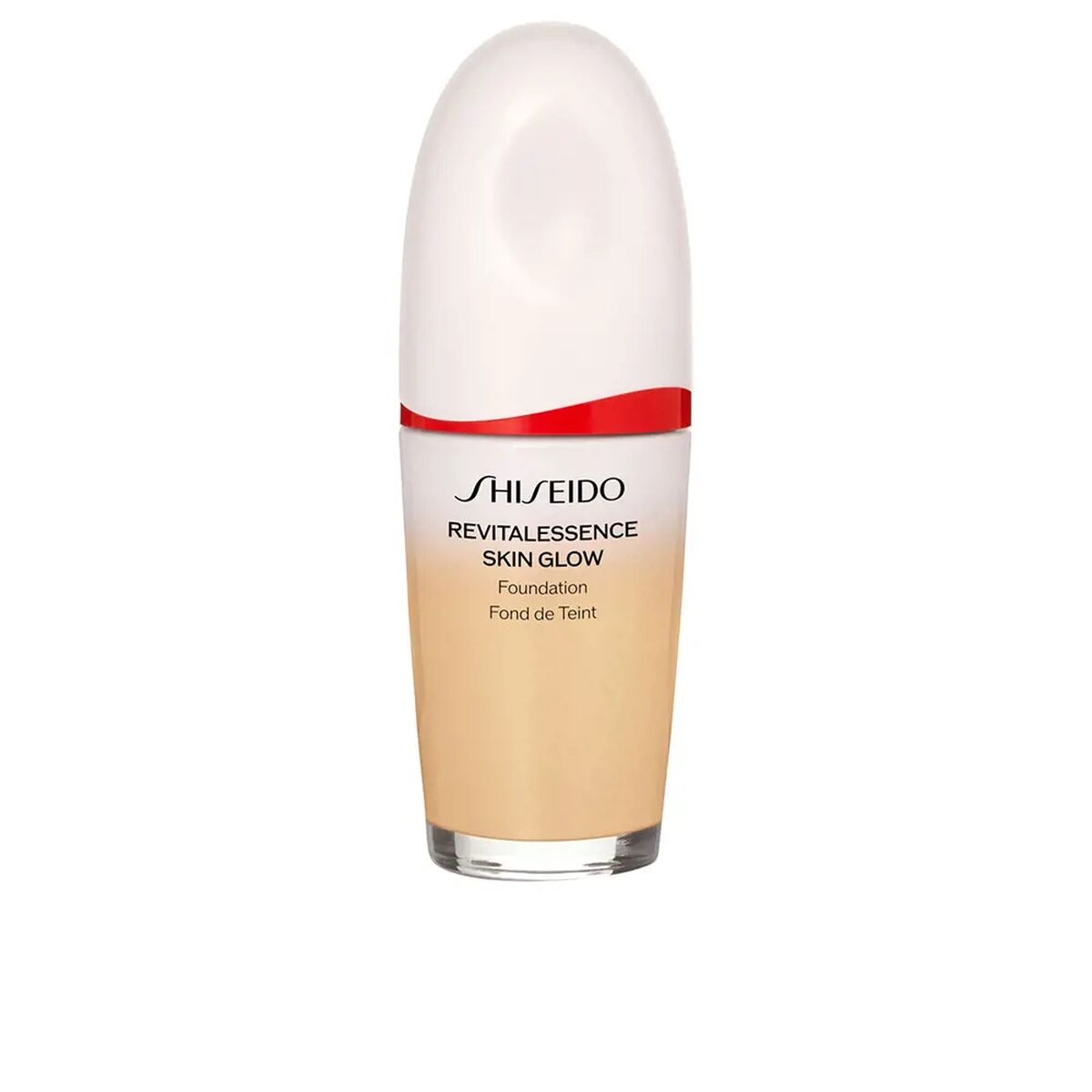 Liquid Make Up Base Shiseido Revitalessence Skin Glow Nº 160 30 ml product packaging